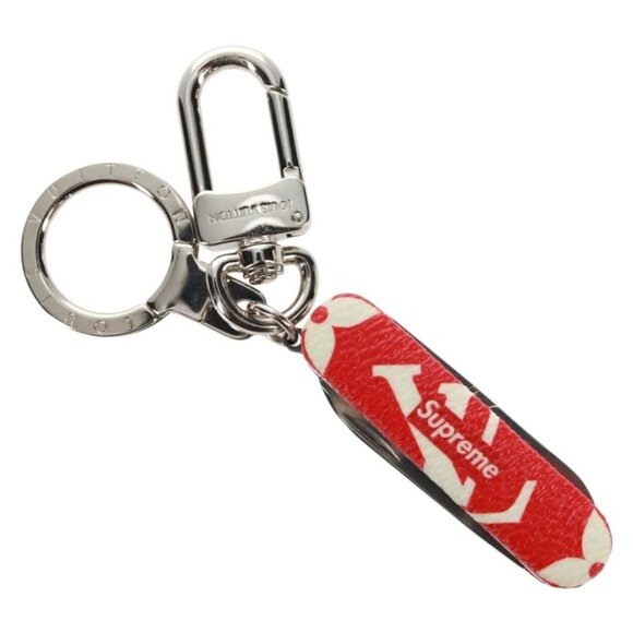Louis Vuitton Accessories - LOUIS VUITTON Monogram LV × Supreme Key Ring Pocket Tool MP2070 LV